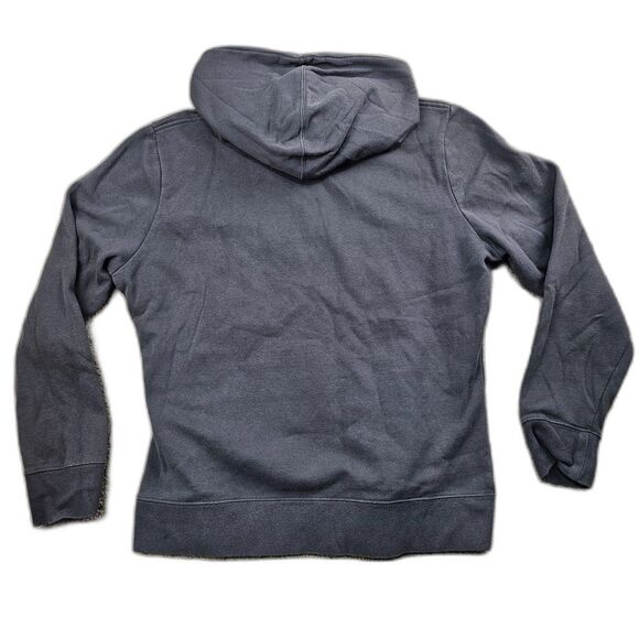 The North Face Pullover Drawstring Hoodie With Logo Gray Yellow Women's Size XL - Picture 2 of 11